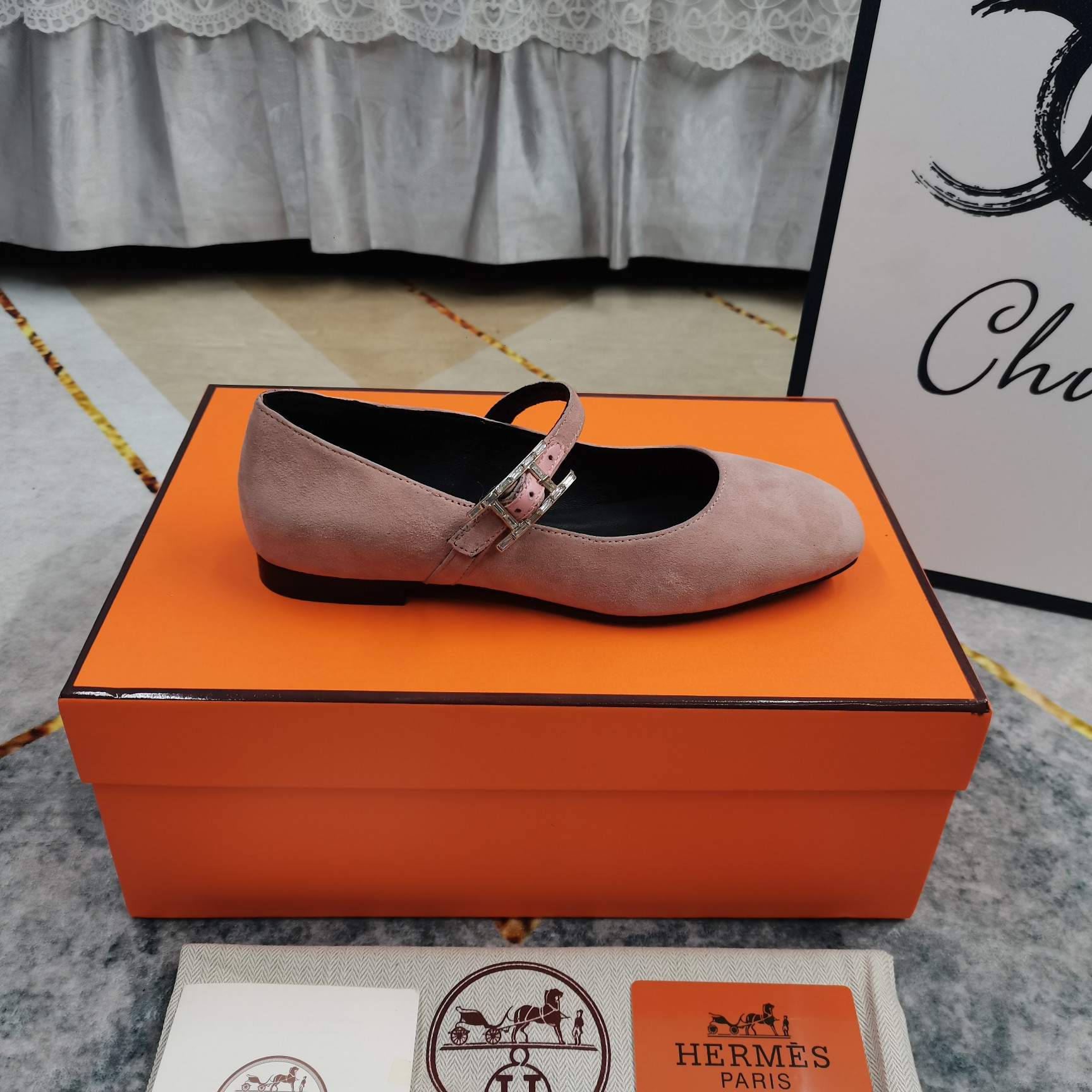 Hermes Mary Jane Shoes - Comfortable & Stylish Designer Flats for Women 7 a1743510215250 0043