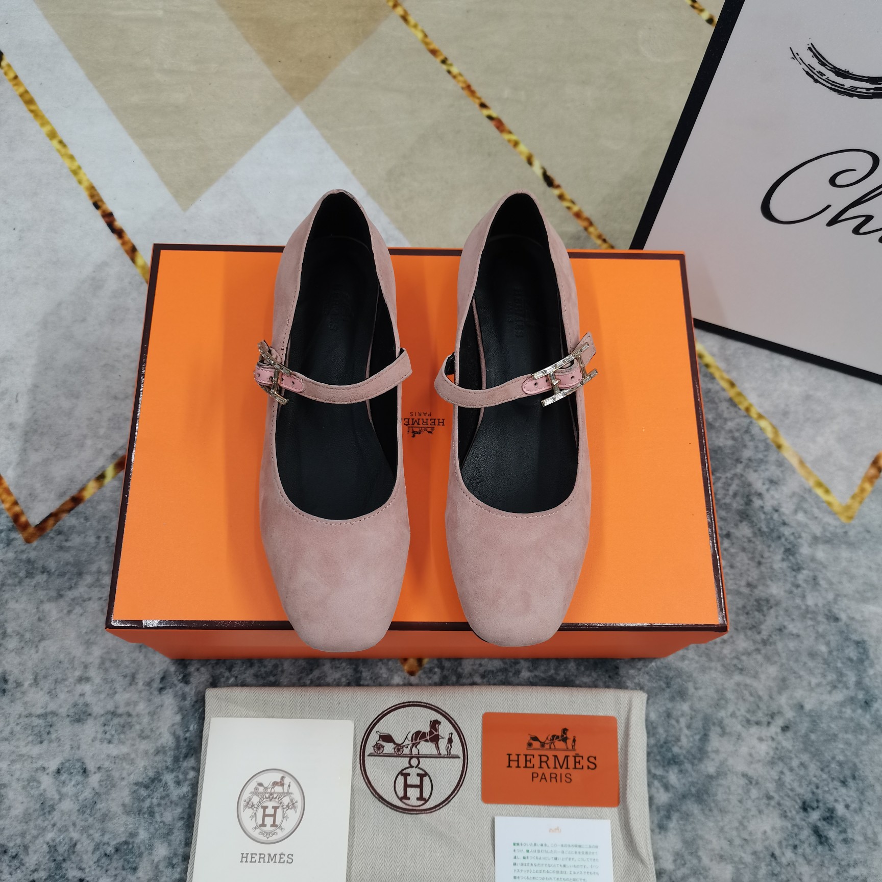 Hermes Mary Jane Shoes - Comfortable & Stylish Designer Flats for Women 6 a1743510216220 8400
