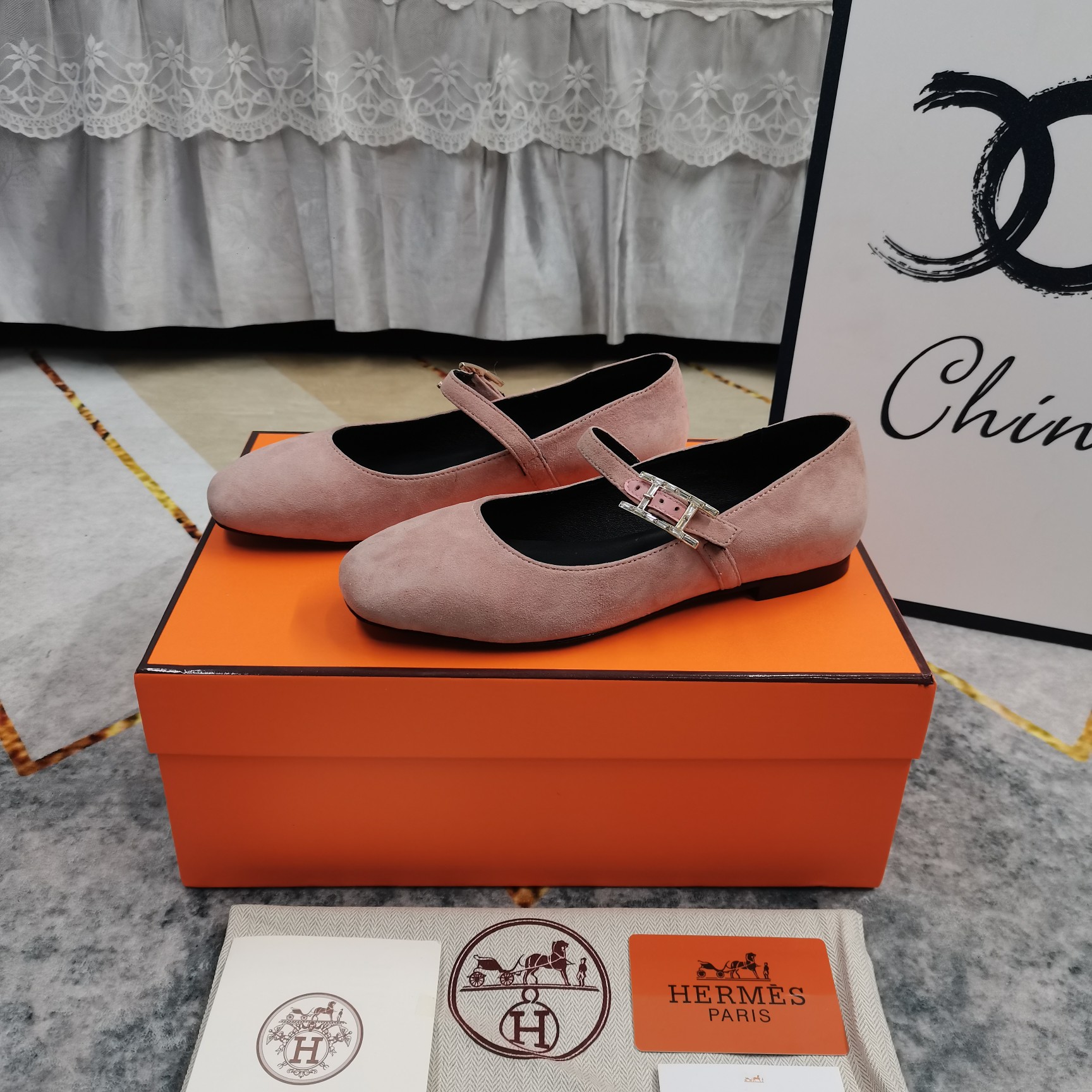 Hermes Mary Jane Shoes - Comfortable & Stylish Designer Flats for Women 9 a1743510216230 5827