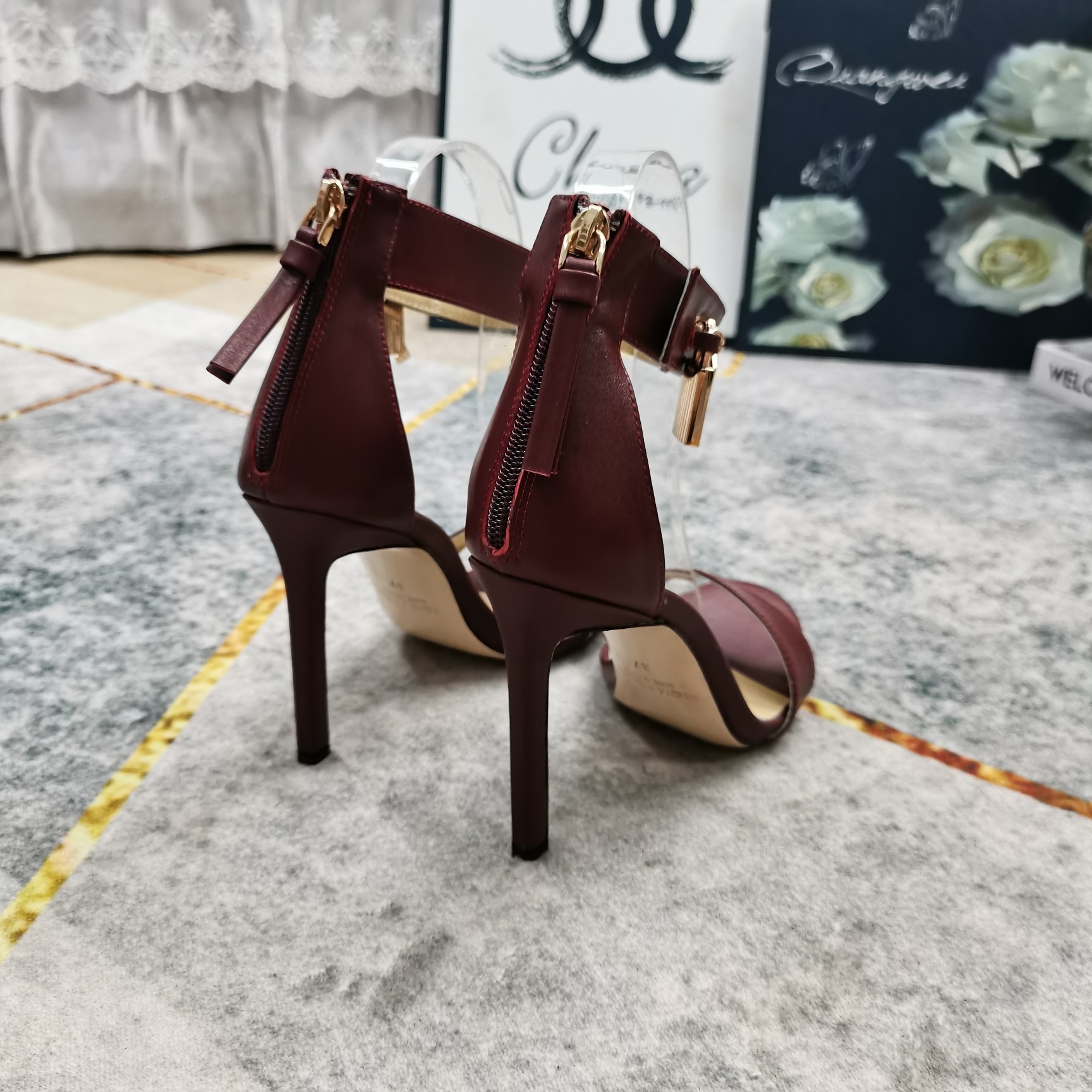 “New TOM FORD High-Run Sheepskin Shoes from Italy – Perfect Details, AAA Quality, 8 Colors, Size 34-43” - 图片 6