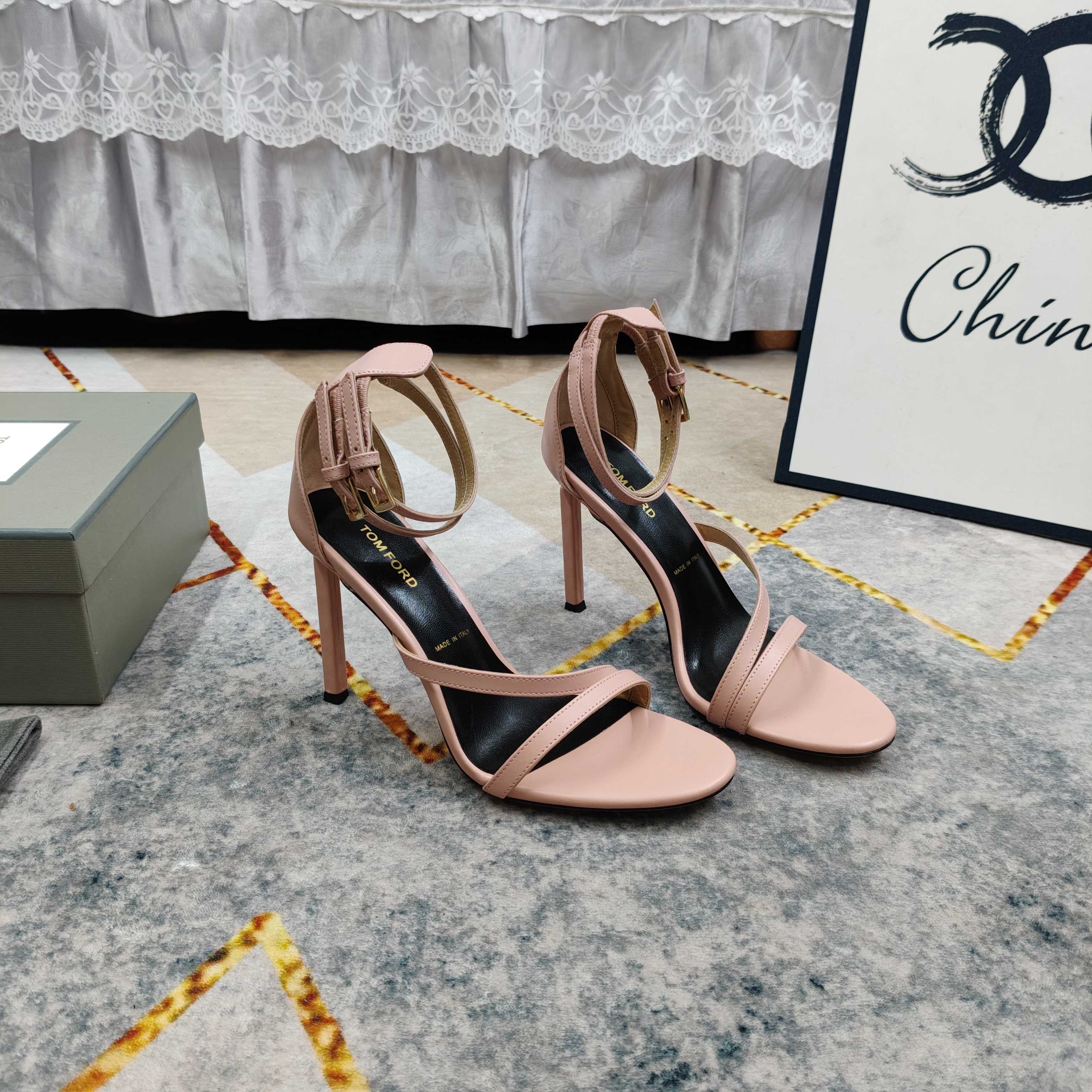 Tom Ford Pink Ankle Strap Sandals