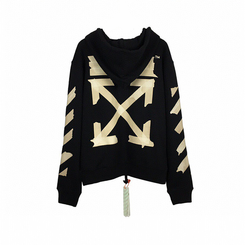 高版本OFF-WHITE C/O VIRGIL ABLOH 胶带箭头印花开衫外套