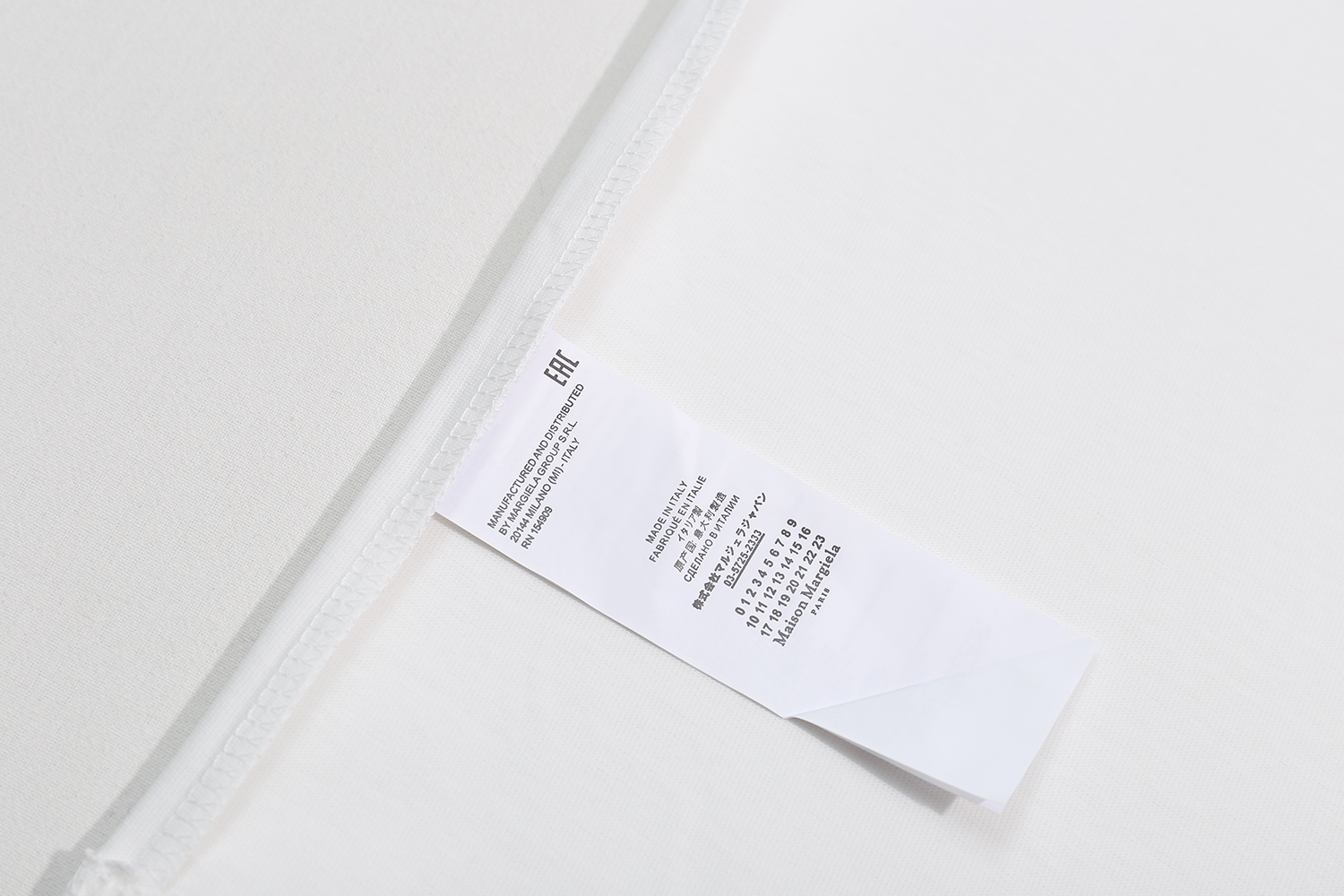 高版本MaisonMargiela/马吉拉 马赛克数字印花短袖