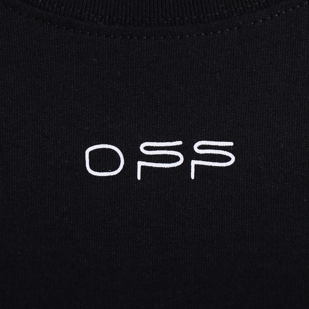 高版本OFF-WHITE 卡通渐变箭头印花短袖T恤