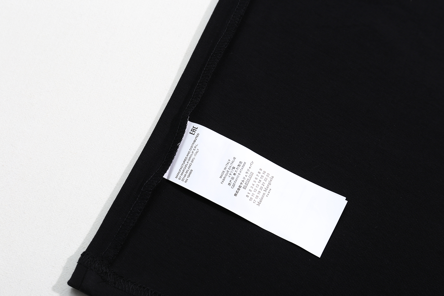 高版本MaisonMargiela/马吉拉 MM6发泡数字印花短袖