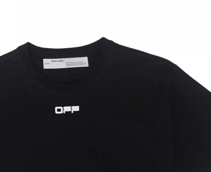 高版本OFF-WHITE 卡拉瓦乔油画箭头款短袖T恤