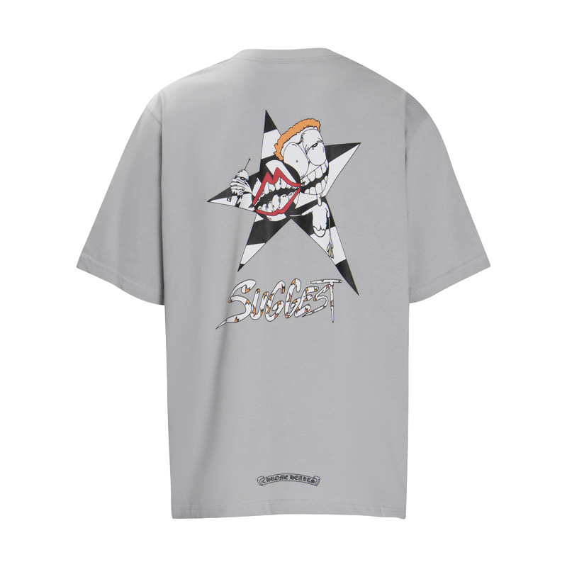 高版本Chrome Hearts 克罗心 Mattyboy系列卡通印花短袖