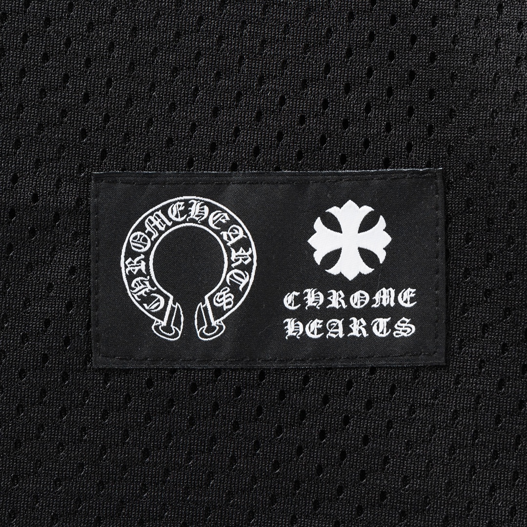 最高版本Chrome Hearts克罗心 梵文网眼冰球服短袖