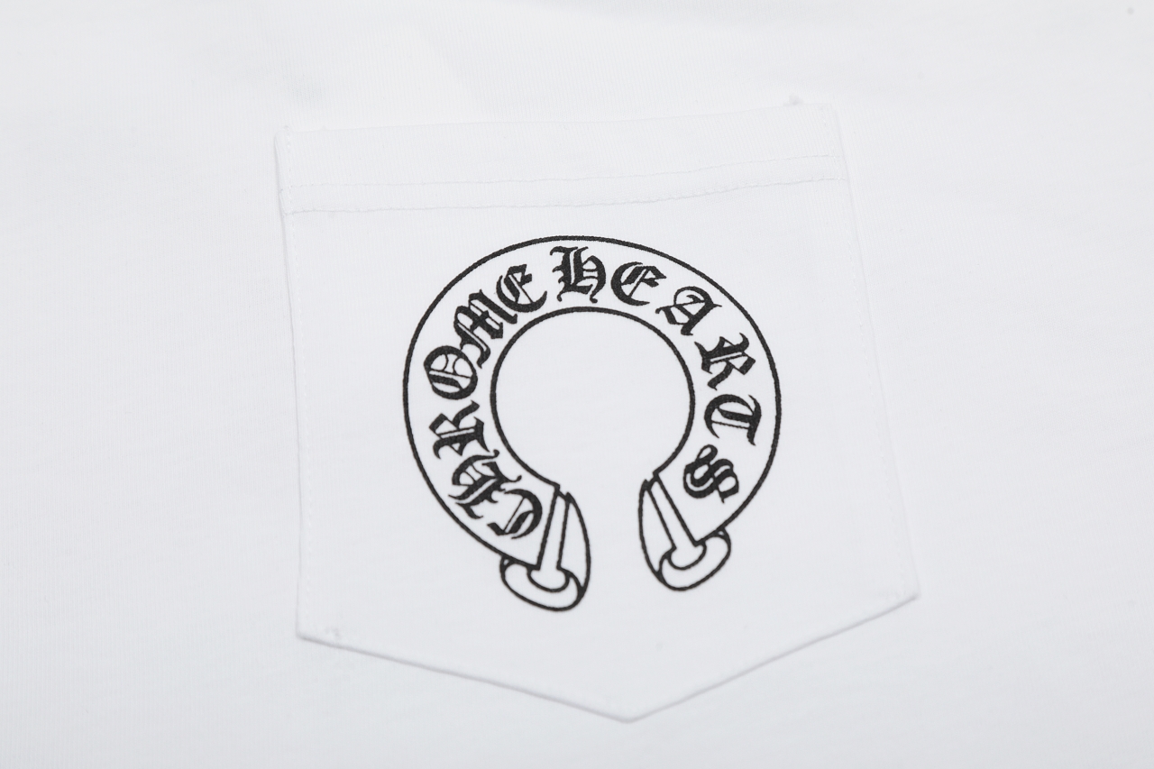 高版本Chrome Hearts克罗心 梵文印花短袖
