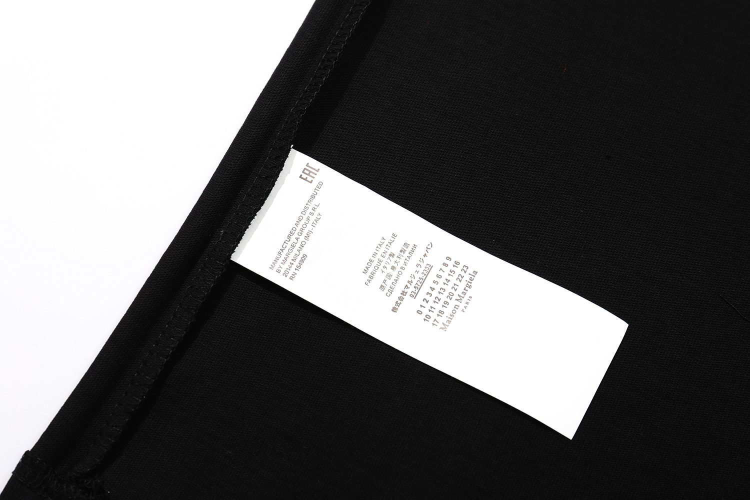 高版本MaisonMargiela/马吉拉 数字印花短袖