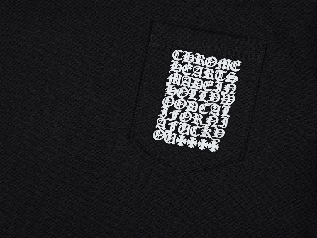 高版本Chrome Hearts 克罗心 经典元素logo印花短袖