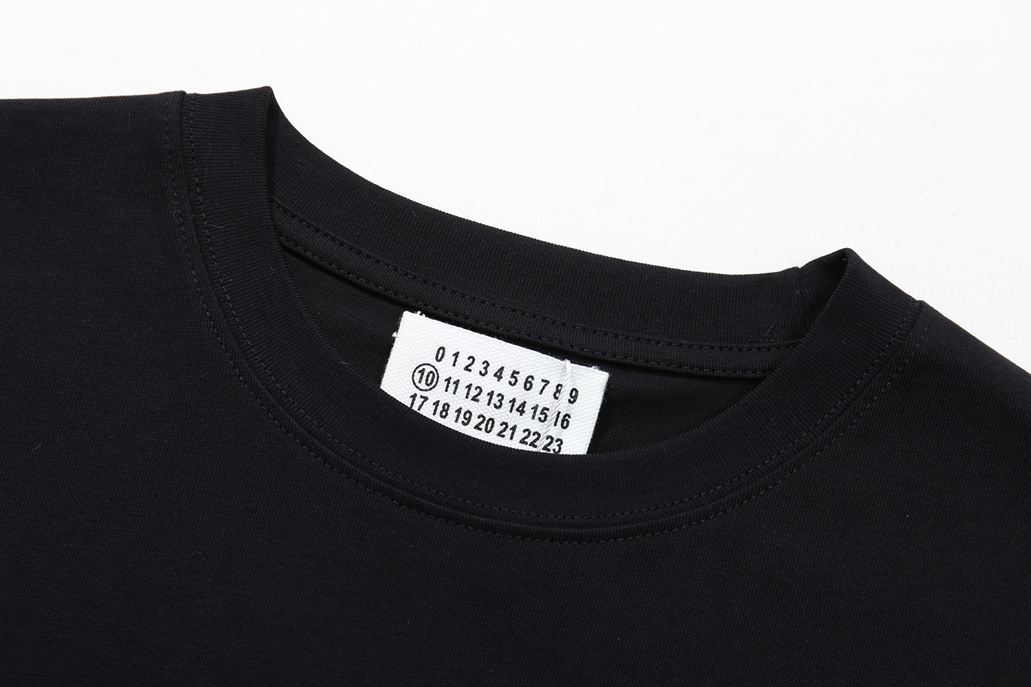 高版本MaisonMargiela/马吉拉 重影数字印花短袖