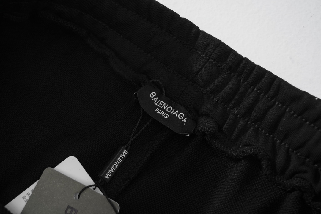 高版本BALENCIGA巴黎世家 胶带字母印花短裤