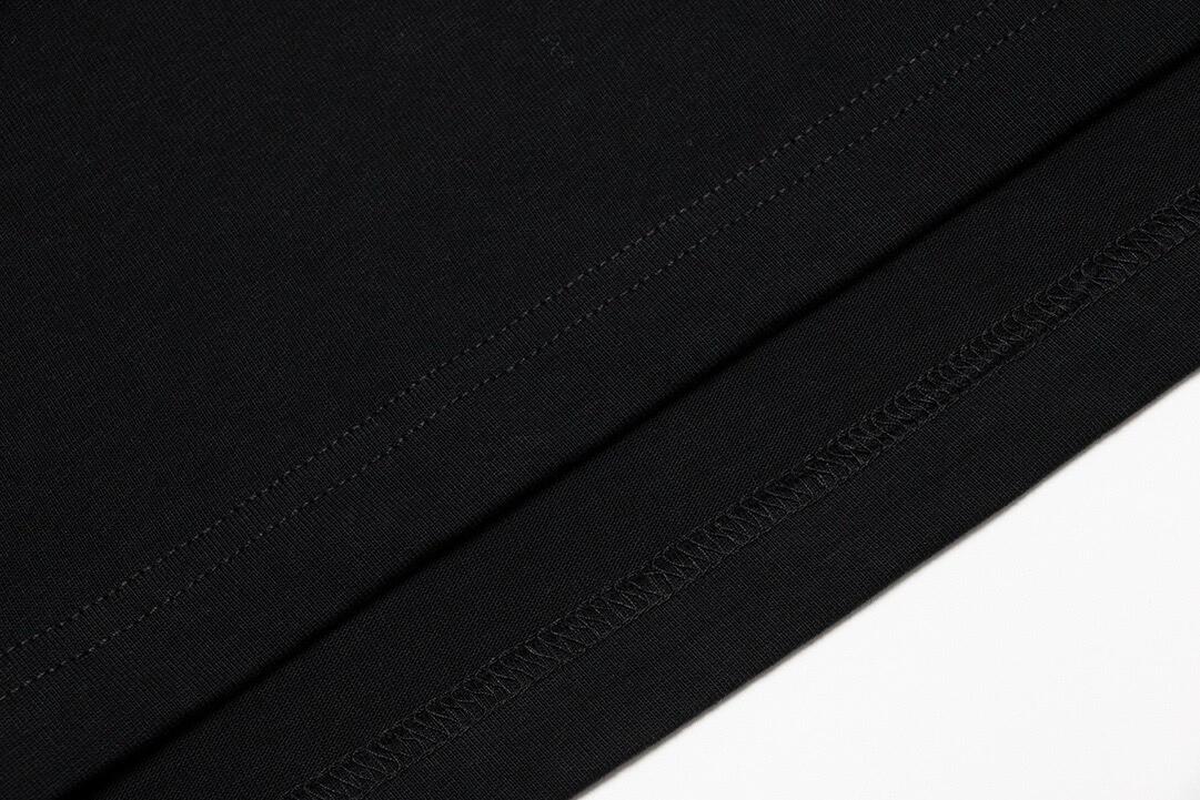 高版本BALENCIAGA/巴黎世家 烫钻字母印花短袖T恤