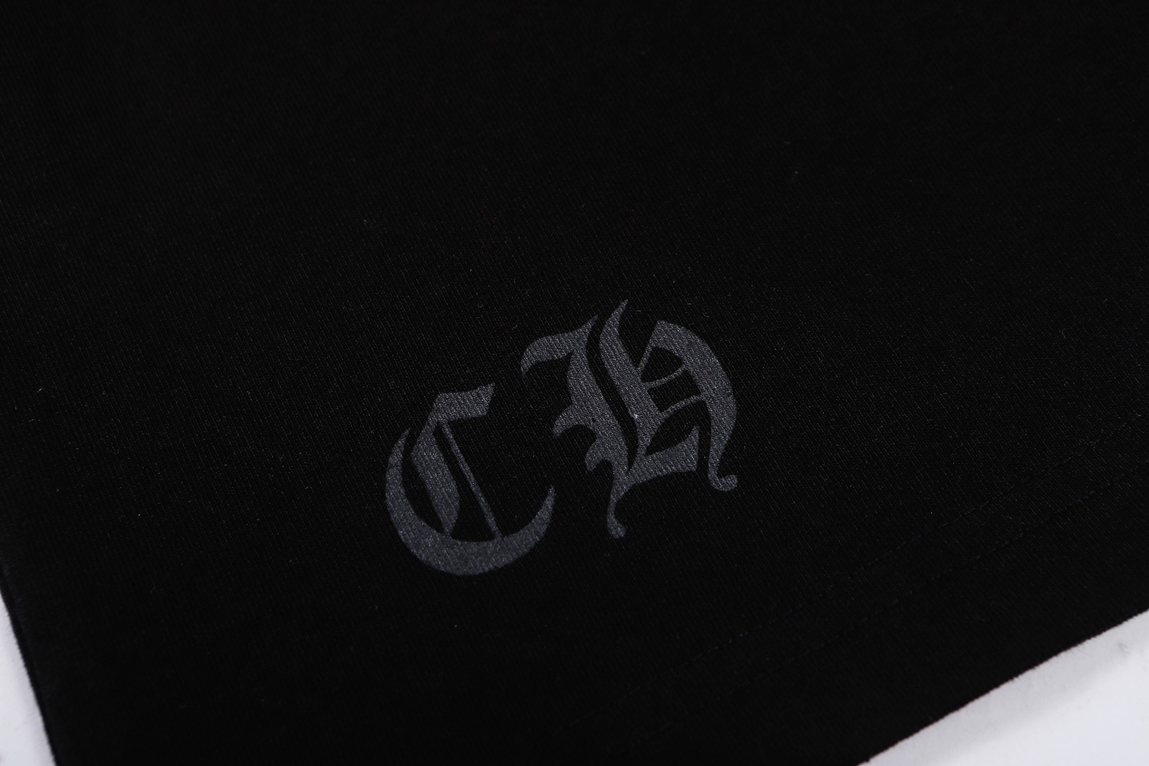 高版本Chrome Hearts 克罗心 梵文马蹄印花短袖