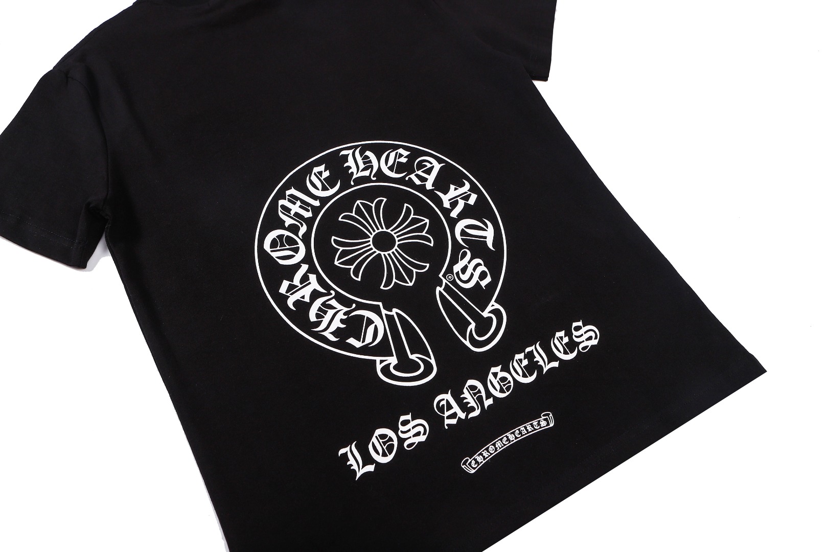 高版本Chrome Hearts 克罗心 梵文马蹄印花短袖