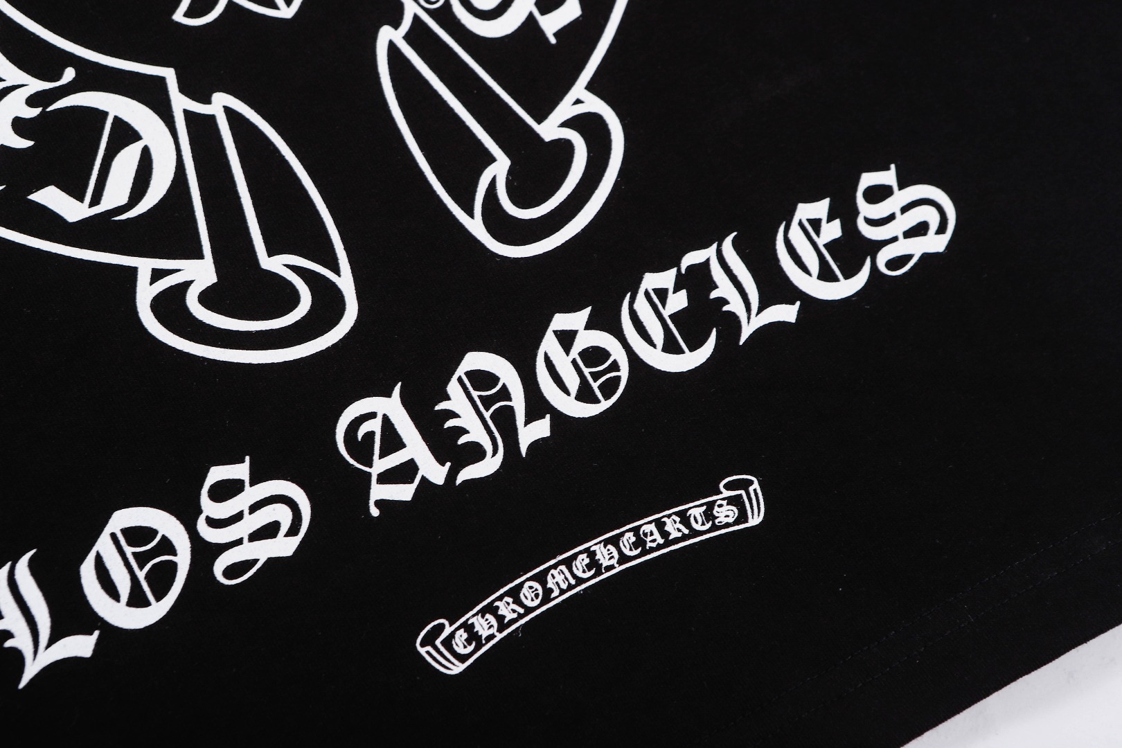 高版本Chrome Hearts 克罗心 梵文马蹄印花短袖