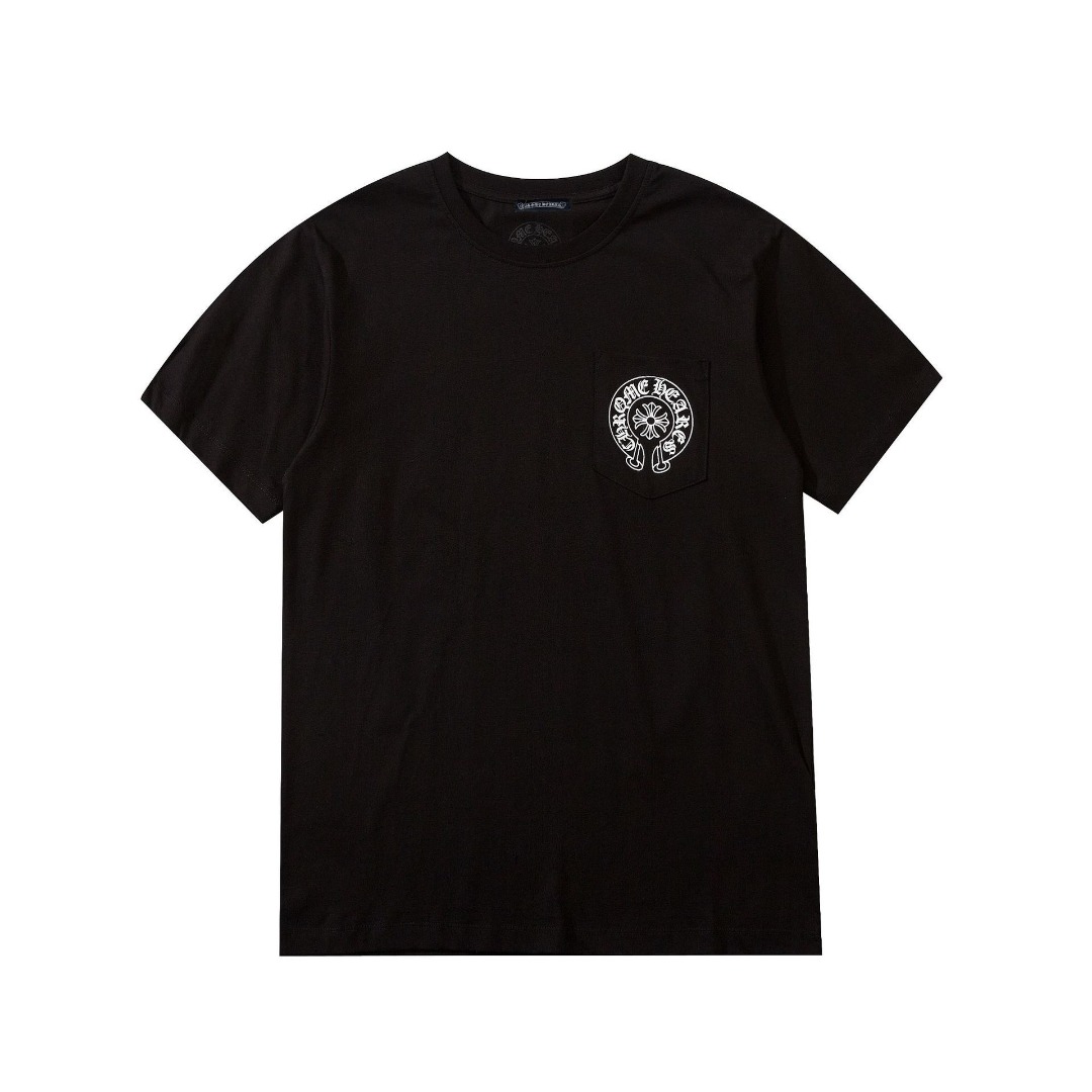 高版本Chrome Hearts 克罗心 梵文马蹄印花短袖