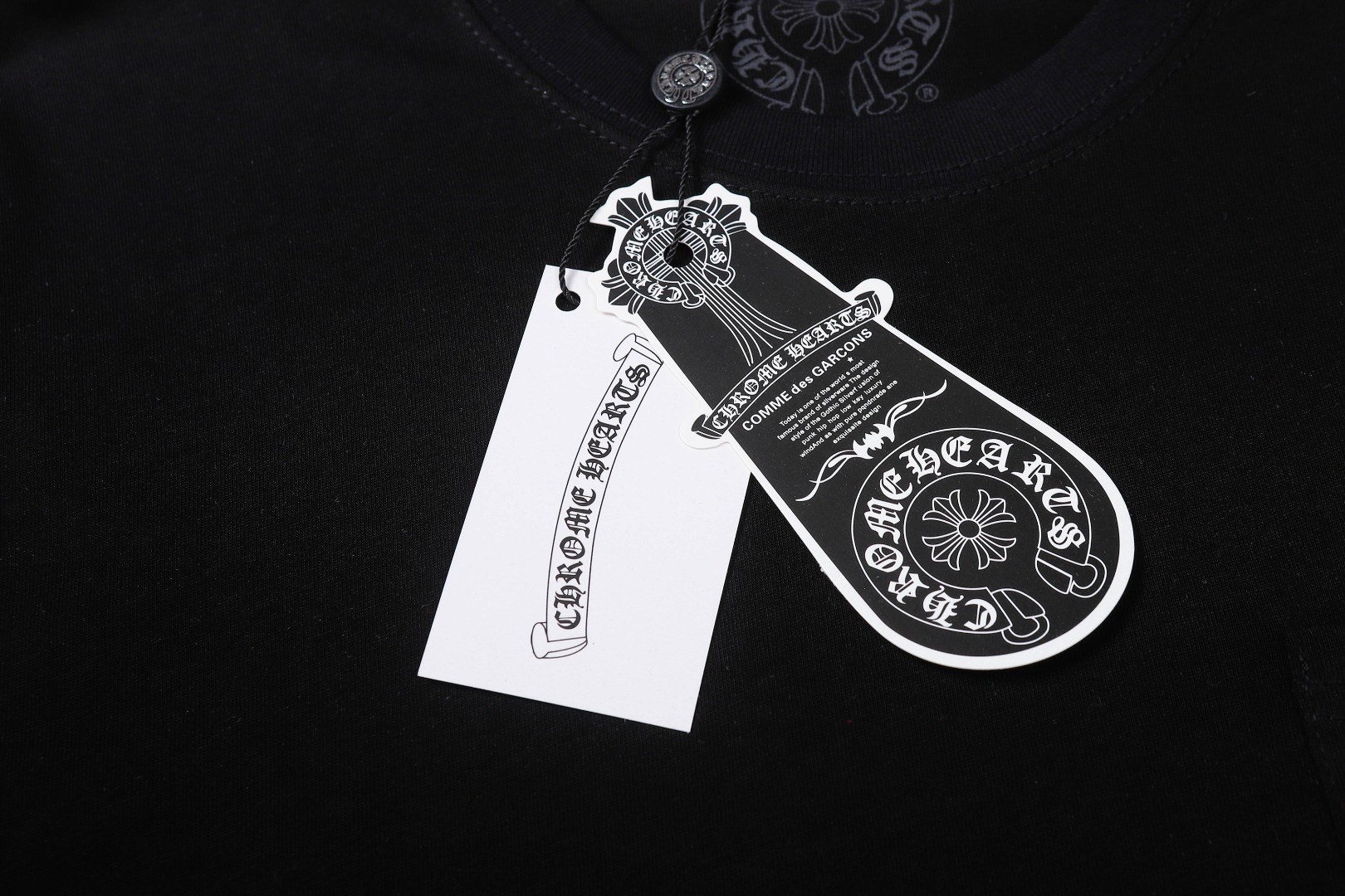 高版本Chrome Hearts 克罗心梵文十字印花短袖