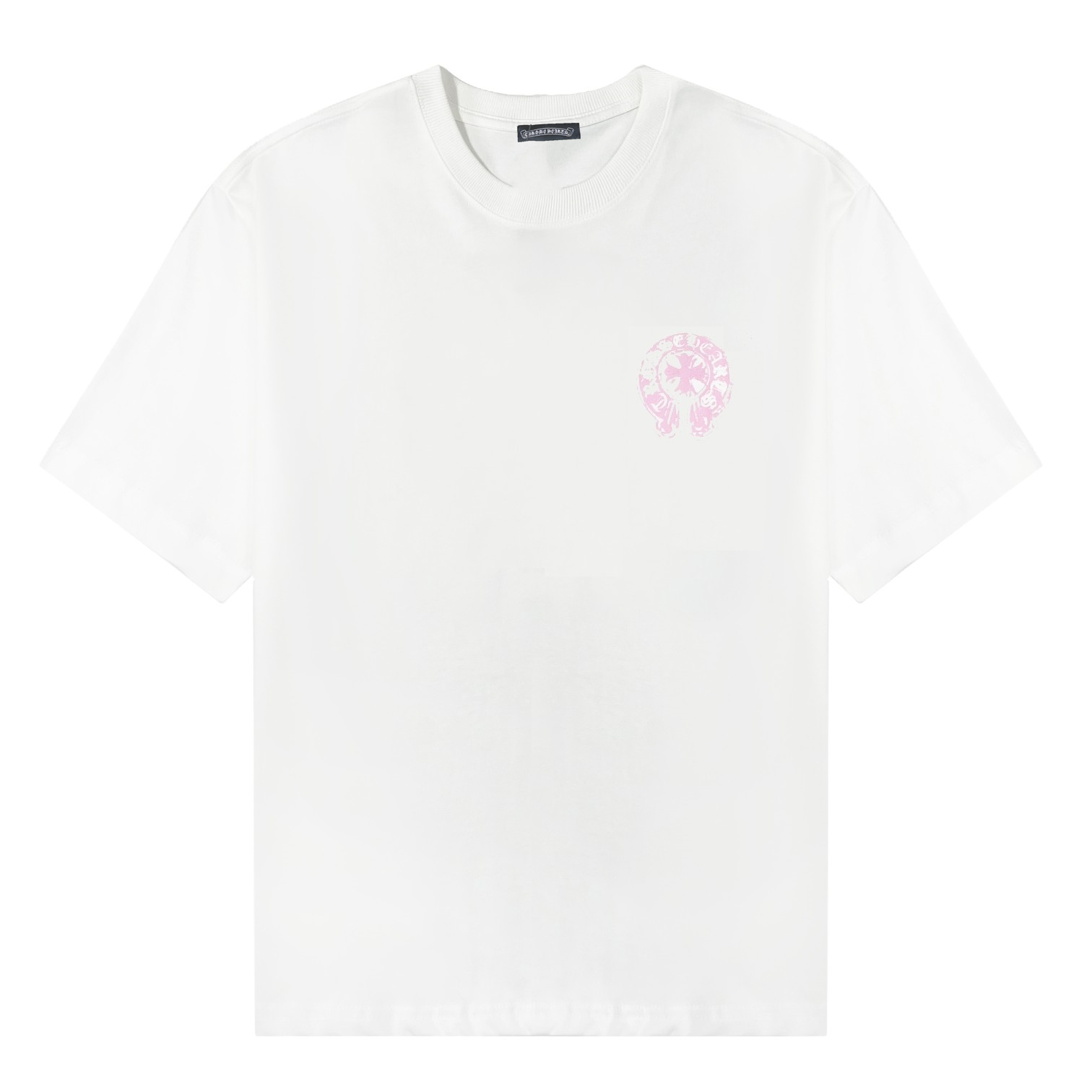 高版本Chrome Hearts 克罗心 涂鸦马蹄发泡印花短袖