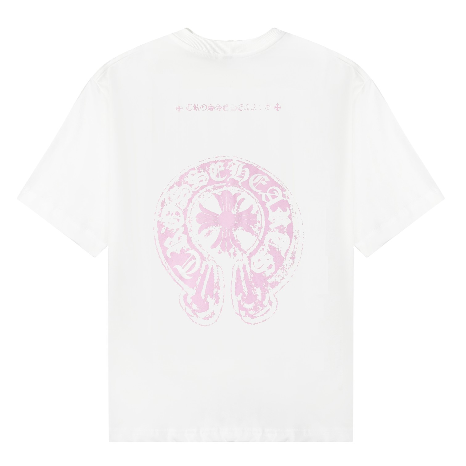 高版本Chrome Hearts 克罗心 涂鸦马蹄发泡印花短袖