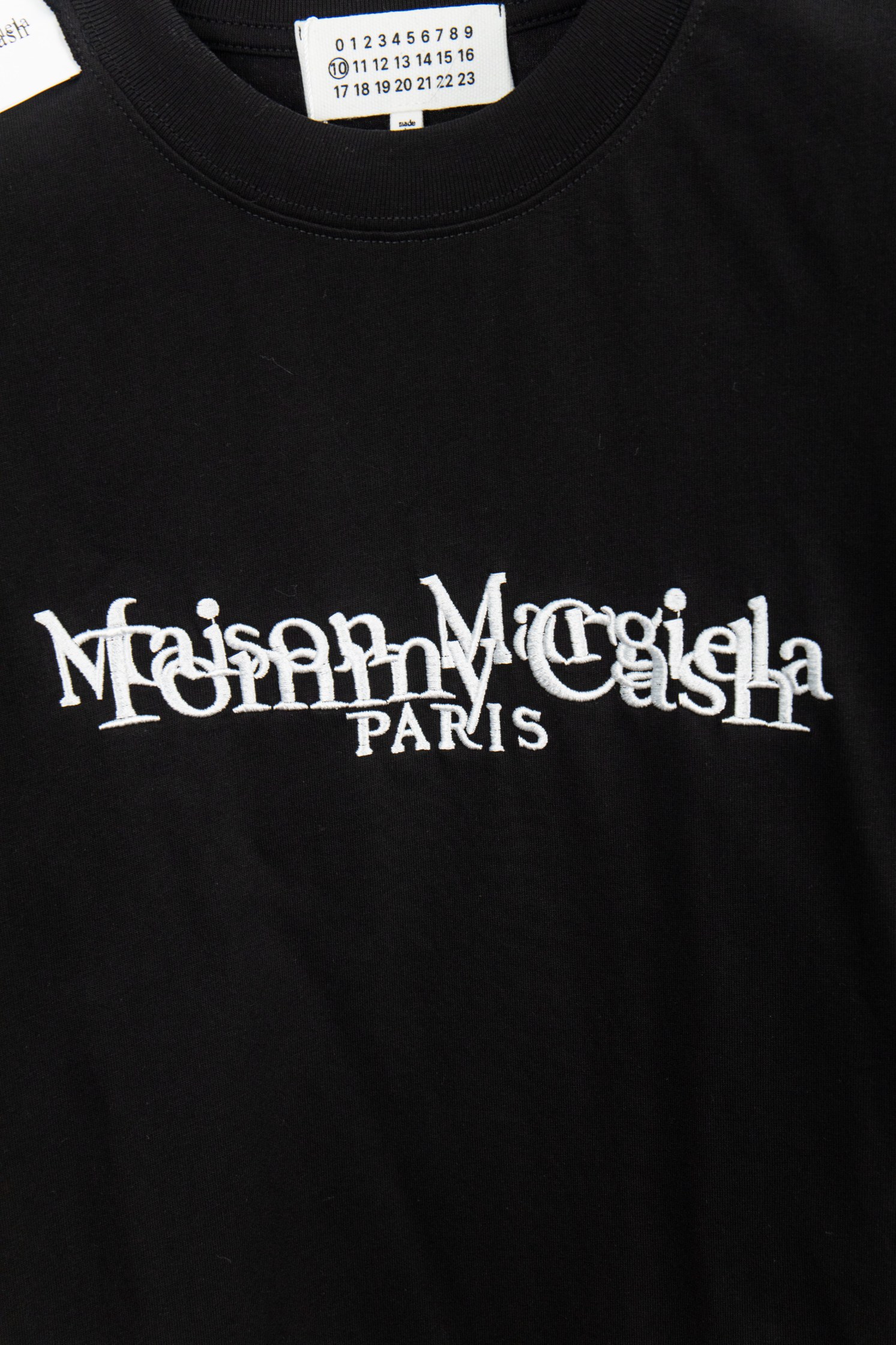 高版本MaisonMargiela/马吉拉 x Tommy Cash联名款刺绣字母短袖