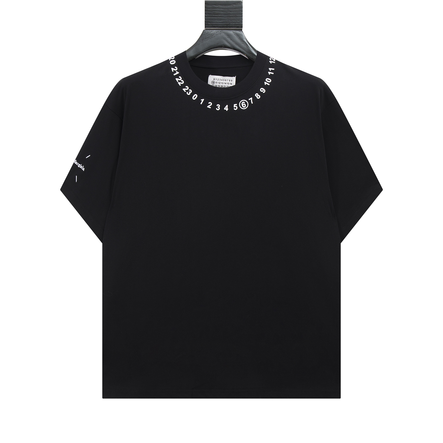 高版本MaisonMargiela/马吉拉 MM6数字印花短袖男女同款