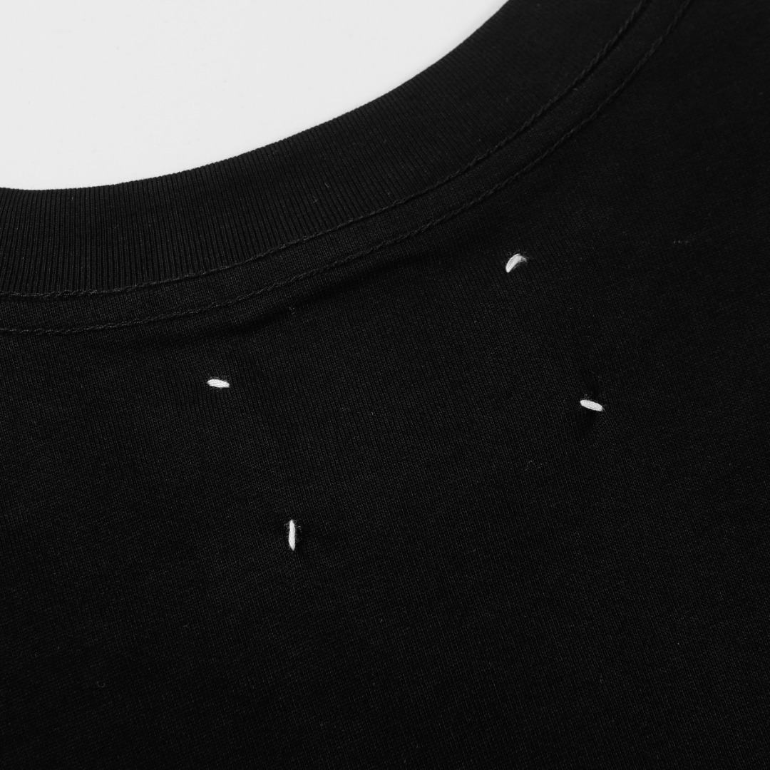 高版本MaisonMargiela/马吉拉 MM6发泡数字印花短袖