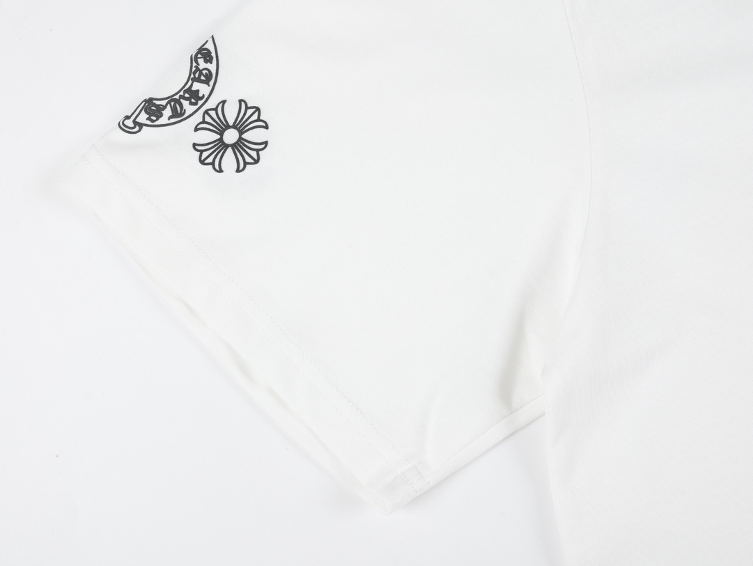 高版本Chrome Hearts 克罗心 经典元素logo印花短袖