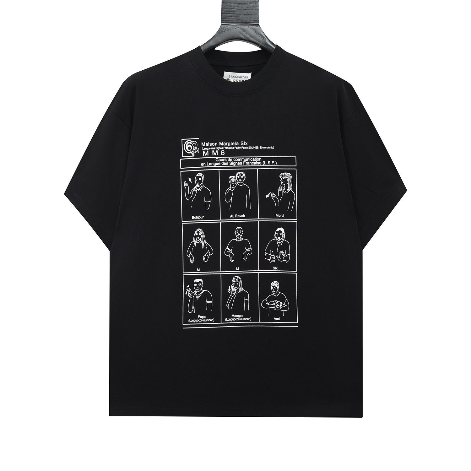 高版本MaisonMargiela/马吉拉 卡通人物印花短袖