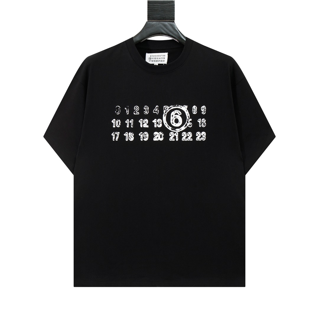 高版本MaisonMargiela/马吉拉 数字印花短袖