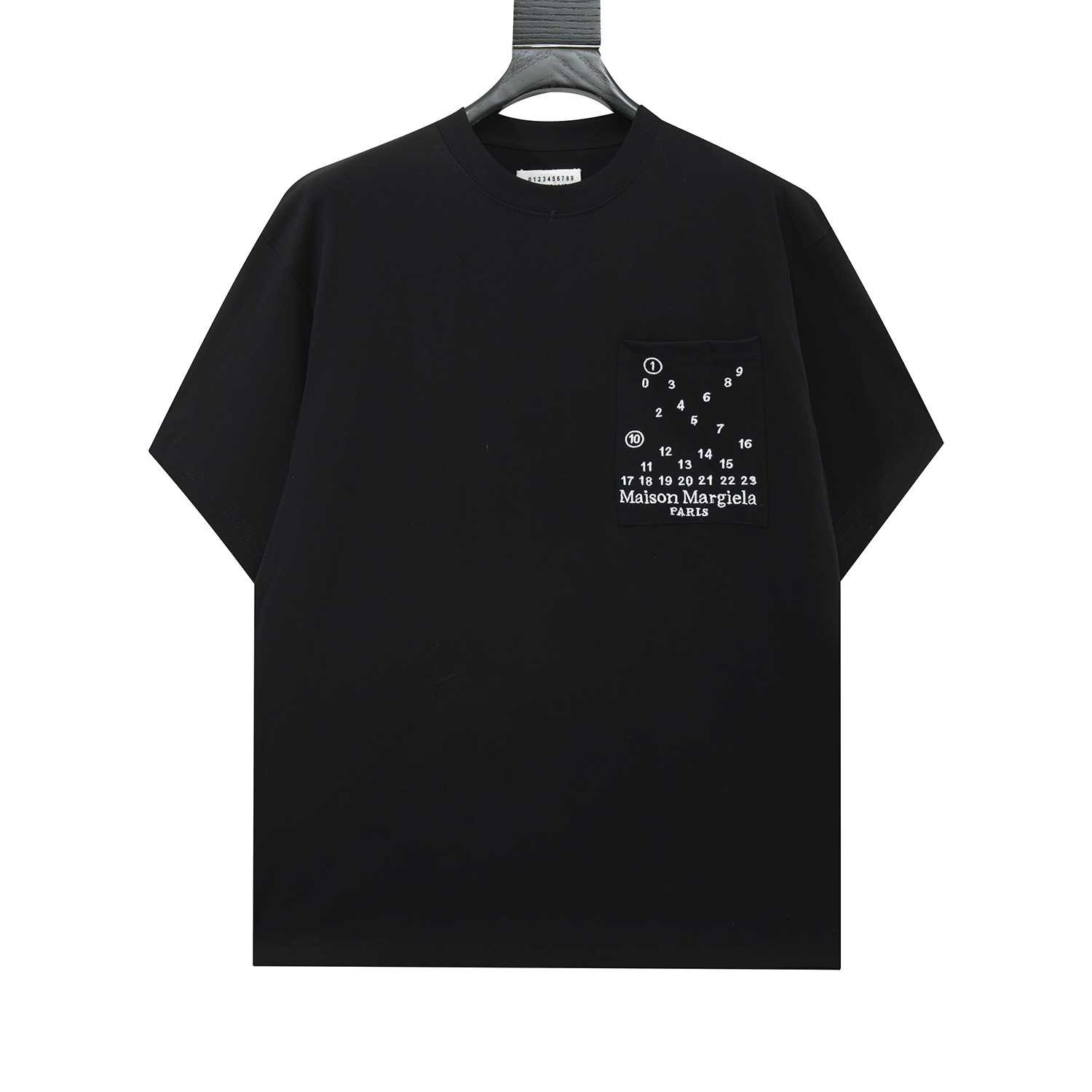 高版本MaisonMargiela/马吉拉 刺绣数字短袖
