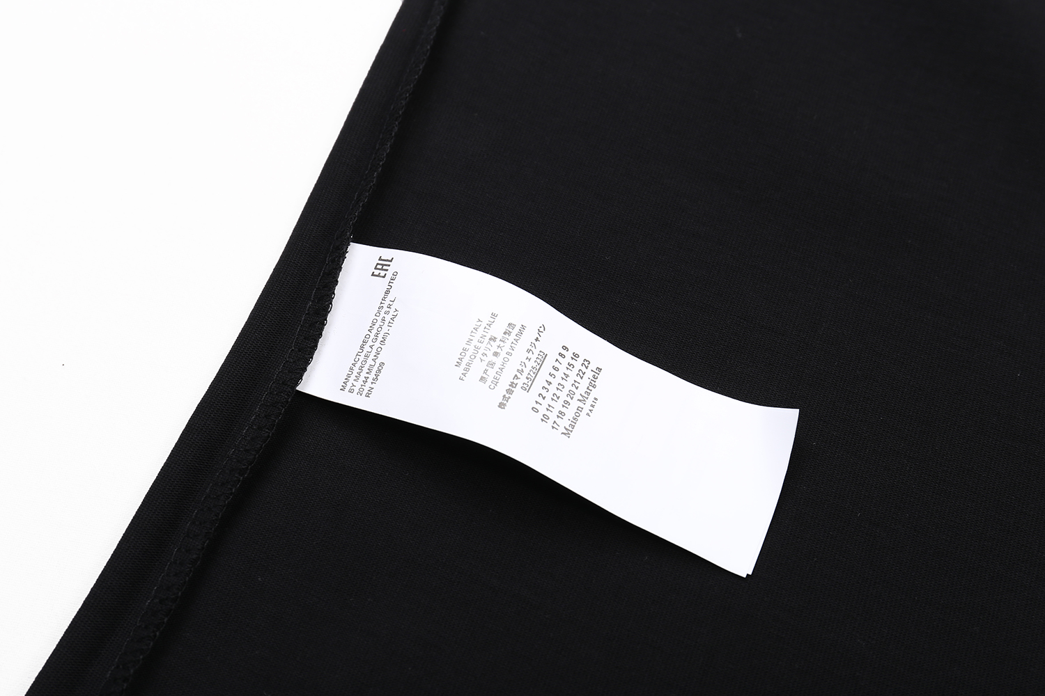 高版本MaisonMargiela/马吉拉 刺绣数字短袖