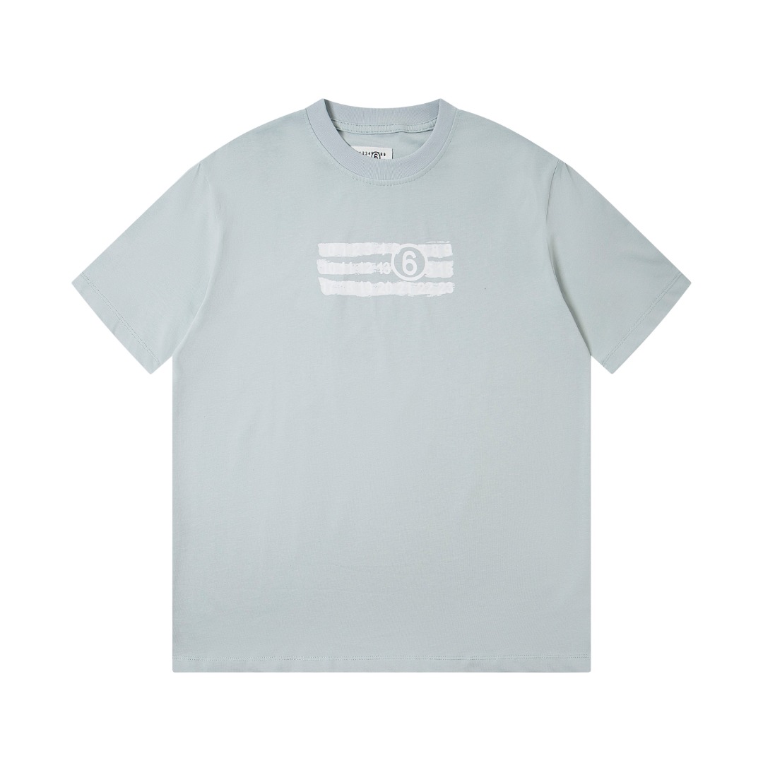 高版本MaisonMargiela/马吉拉 涂鸦数字印花短袖