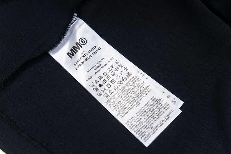 高版本MaisonMargiela/马吉拉 MM6数字印花短袖