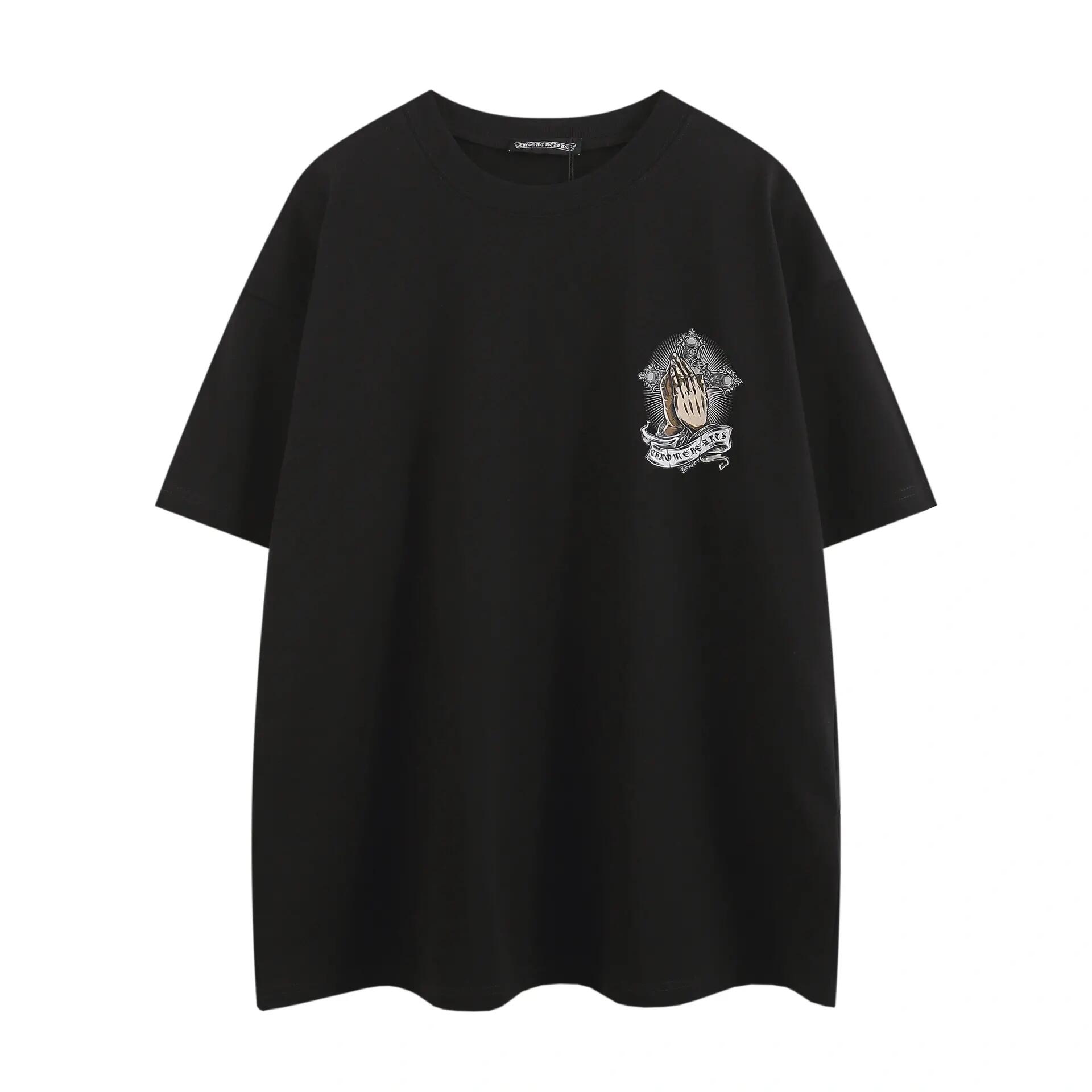 高版本Chrome Hearts 克罗心 手掌梵文十字印花短袖