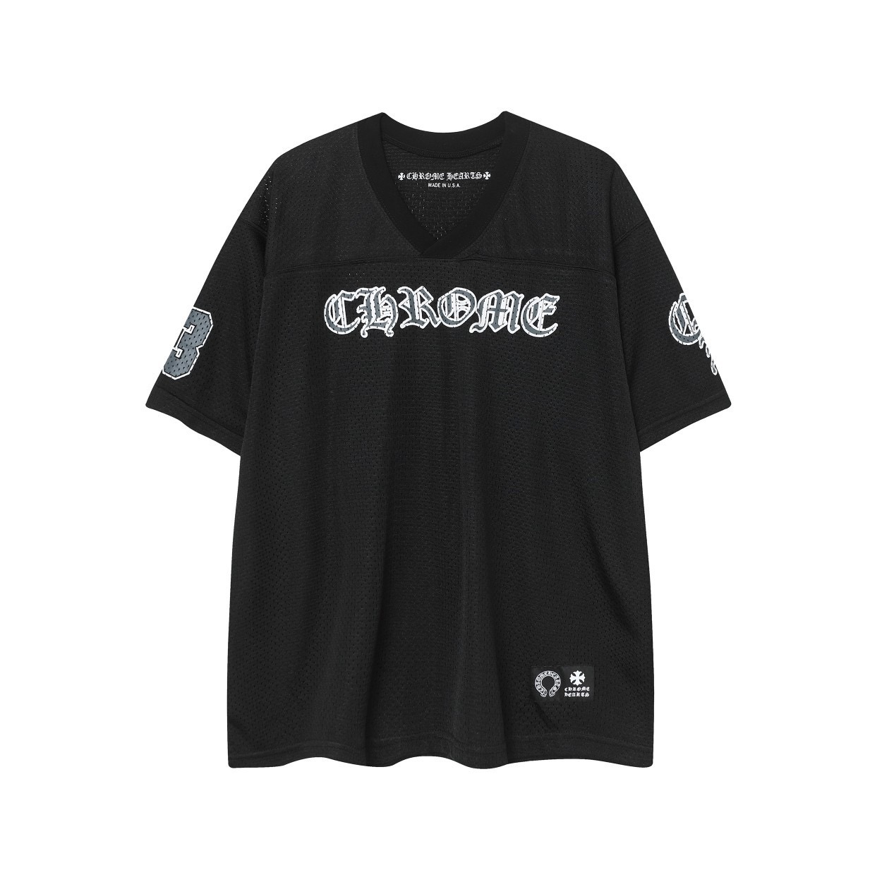 最高版本Chrome Hearts克罗心 梵文网眼冰球服短袖