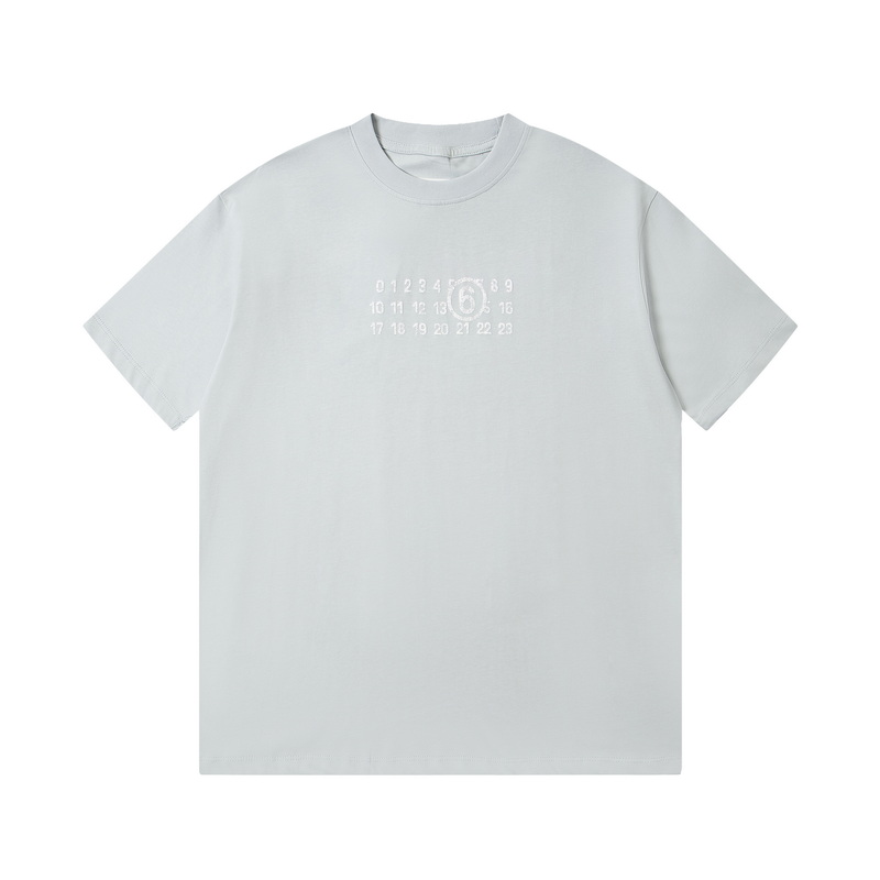 高版本MaisonMargiela/马吉拉 MM6发泡数字印花短袖
