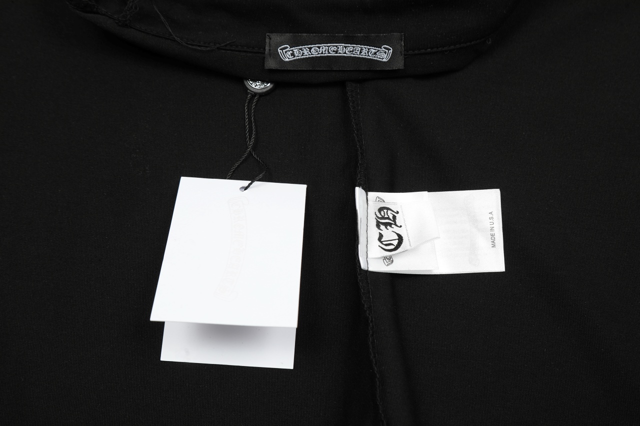 高版本Chrome Hearts克罗心 马蹄印花polo衫-Chinese UA Cheap High Quatity Brand Clothes Bags handbags Sneakers wholesale wholesaler seller from China Factory suppliers Fashion Clothing Shoes best Quality Beautiful Price 高版本Chrome Hearts克罗心 马蹄印花polo衫