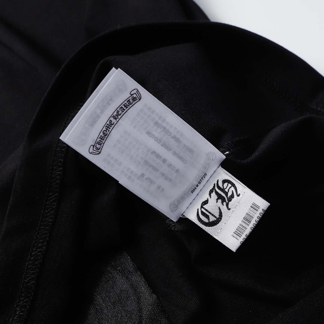 高版本Chrome Hearts克罗心 贴布刺绣马蹄短袖-Chinese UA Cheap High Quatity Brand Clothes Bags handbags Sneakers wholesale wholesaler seller from China Factory suppliers Fashion Clothing Shoes best Quality Beautiful Price 高版本Chrome Hearts克罗心 贴布刺绣马蹄短袖