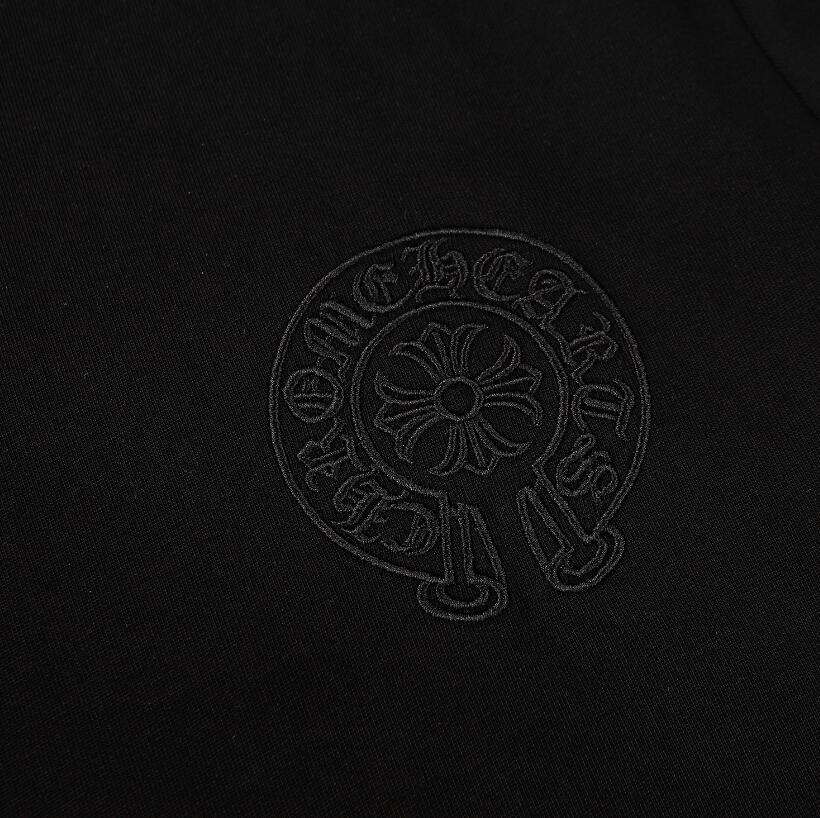 高版本Chrome Hearts克罗心 贴布刺绣马蹄短袖-Chinese UA Cheap High Quatity Brand Clothes Bags handbags Sneakers wholesale wholesaler seller from China Factory suppliers Fashion Clothing Shoes best Quality Beautiful Price 高版本Chrome Hearts克罗心 贴布刺绣马蹄短袖