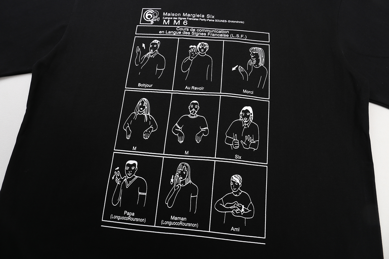 高版本MaisonMargiela/马吉拉 卡通人物印花短袖-Chinese UA Cheap High Quatity Brand Clothes Bags handbags Sneakers wholesale wholesaler seller from China Factory suppliers Fashion Clothing Shoes best Quality Beautiful Price 高版本MaisonMargiela/马吉拉 卡通人物印花短袖