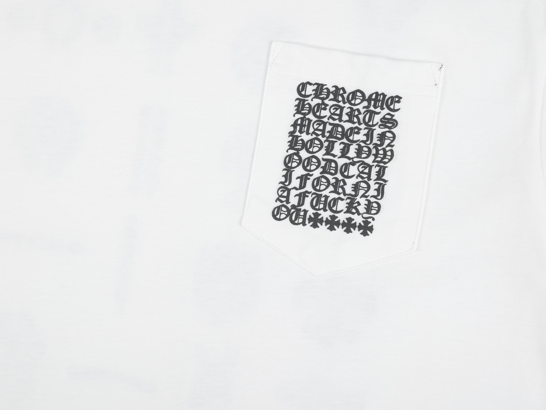 高版本Chrome Hearts 克罗心 经典元素logo印花短袖