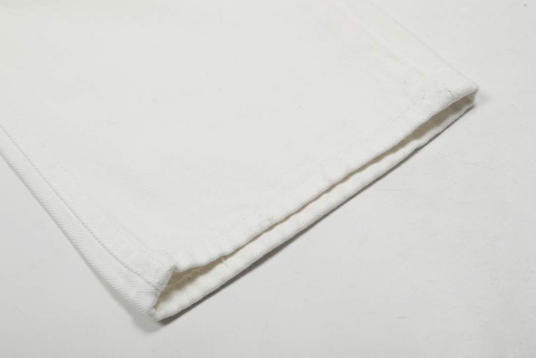 高版本Chrome Hearts克罗心 迈阿密限定蓝皮标十字牛仔裤