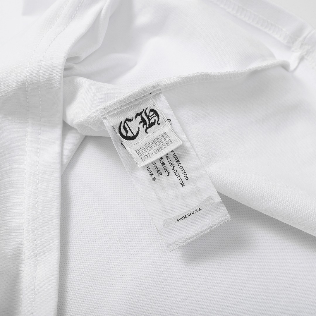 高版本Chrome Hearts 克罗心 迷彩马蹄印花短袖