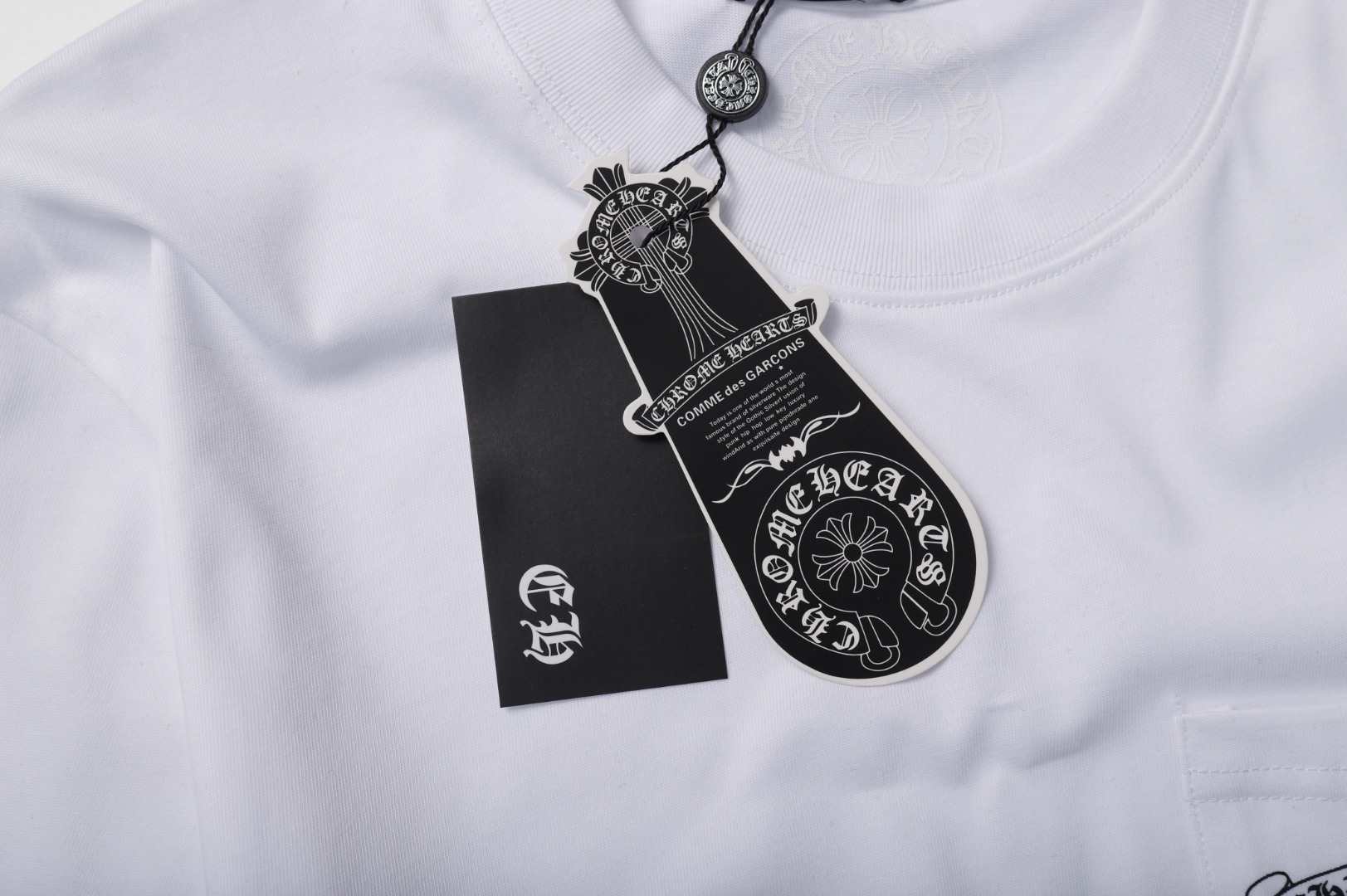 高版本Chrome Hearts克罗心 梵文十字印花短袖