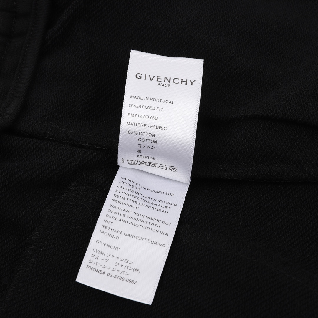 高版本Givenchy纪梵希 4G字母重工刺绣短裤