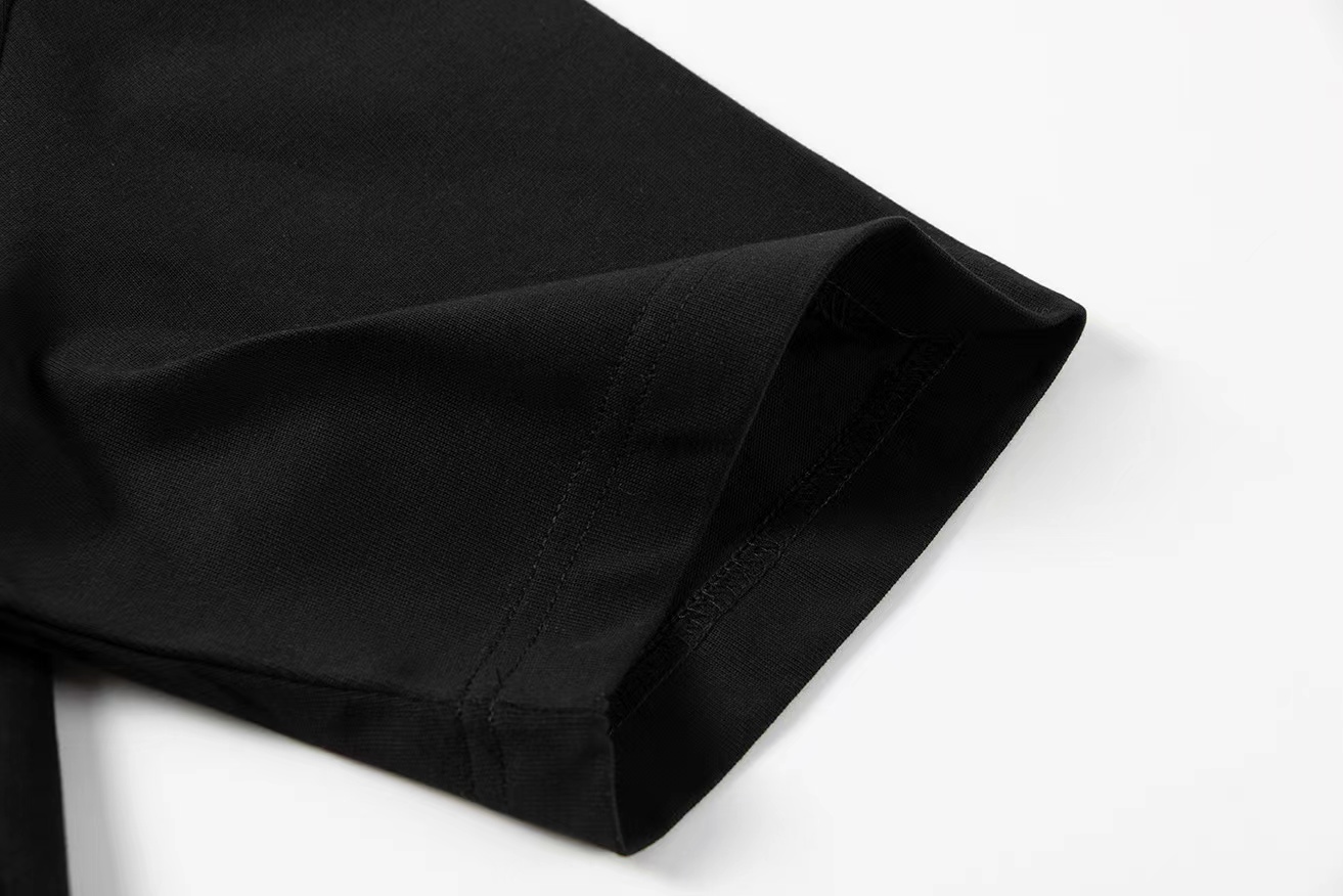 高版本BALENCIAGA/巴黎世家 反字母刺绣短袖T恤