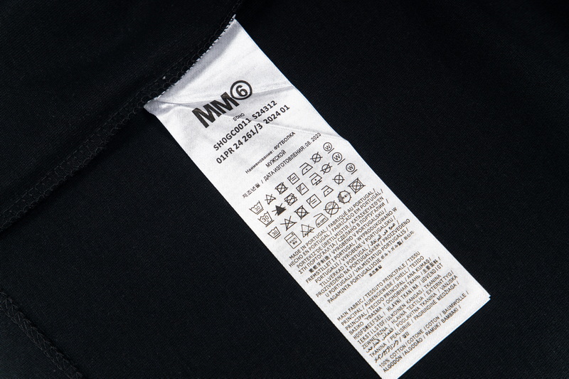 高版本MaisonMargiela/马吉拉 暗黑数字印花短袖