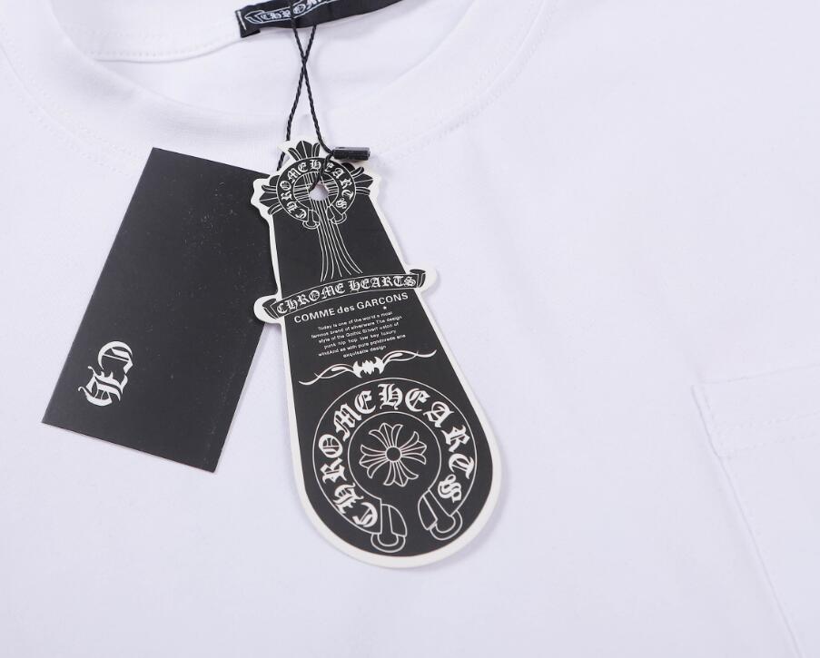 高版本Chrome Hearts克罗心 涂鸦马蹄十字印花短袖